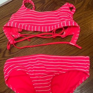 Pink target bikini